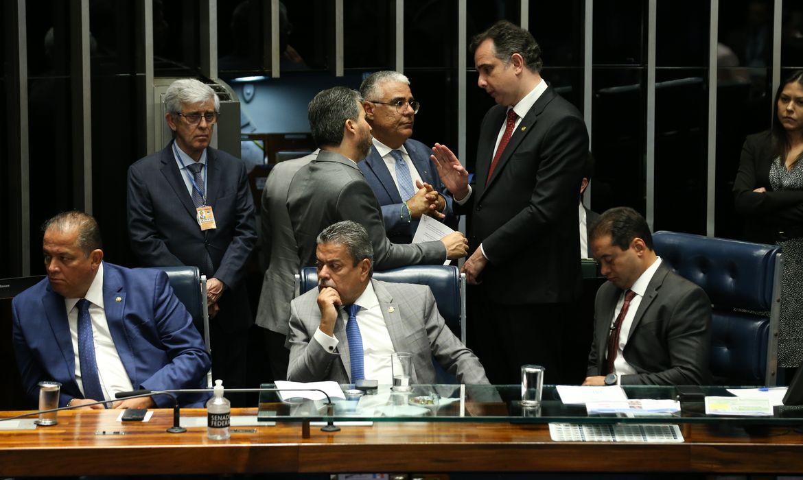 Brasília (DF) 12/12/2023 Senado durante sessão plenária que votou o projeto de lei (PL 3.626/2023) que regulamenta as apostas esportivas e os jogos online, as chamadas bets. Foto Lula Marques/ Agência Brasil