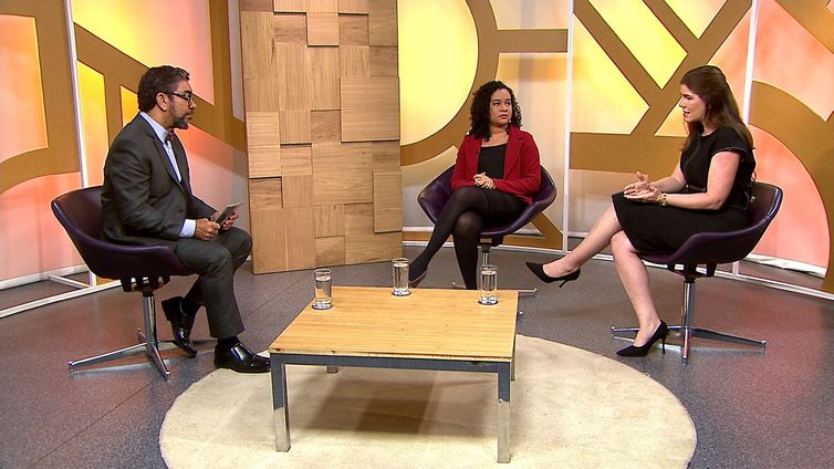 O jornalista Maranhão Viegas conversa com a professora Bruna Stefanni e a coordenadora do Depen Mara Frgapani Barreto sobre o cumprimento de habeas corpus coletivo do Supremo para presas grávidas, lactantes e com filhos de até 12 anos
