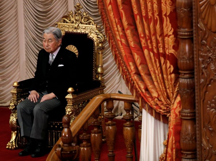 O imperaor Akihito