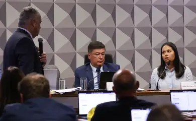 Brasília -DF - 02/03/2026- Reunião da Comissão Parlamentar Mista de Inquérito, CPMI do INSS) durante depoimento da  ex-secretária de Antônio Carlos Camilo Antunes — o 