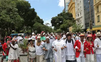 2º Procissão do Zé Pelintra saindo do santuário nos Arcos da Lapa e finalizando na Cinelândia, no centro da cidade, com um ato contra a intolerância religiosa.