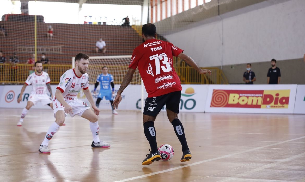 Atlântico Futsal-RS, Campo Mourão-PR, lnf, futsal