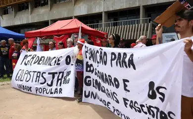 Brasília- 10/12/2024 As frentes Povo Sem Medo e Brasil Popular realizaram em Brasília, a Jornada Nacional de Mobilizações com o tema 
