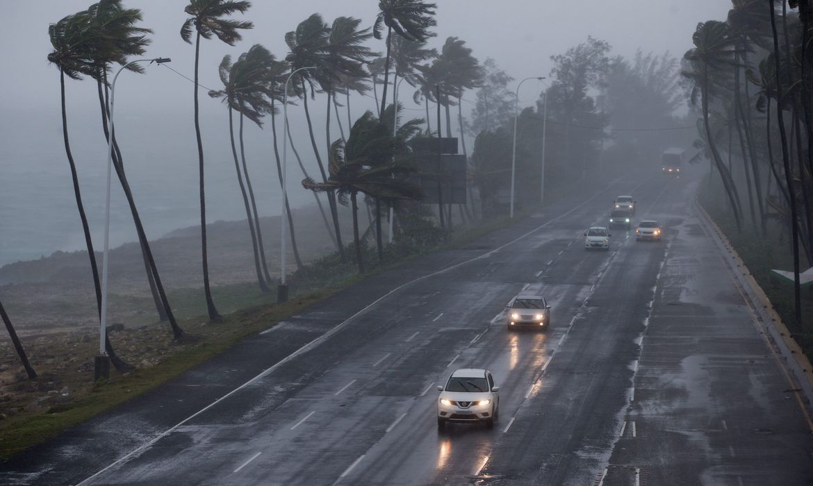 Passagem da tempestade Erika pela República Dominicana 