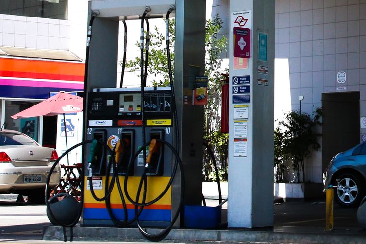 Posto de gasolina em Pinheiros