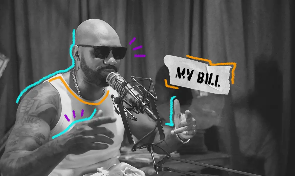 HIP HOP - 50 anos do Hip Hop - MV Bill. Arte: EBC