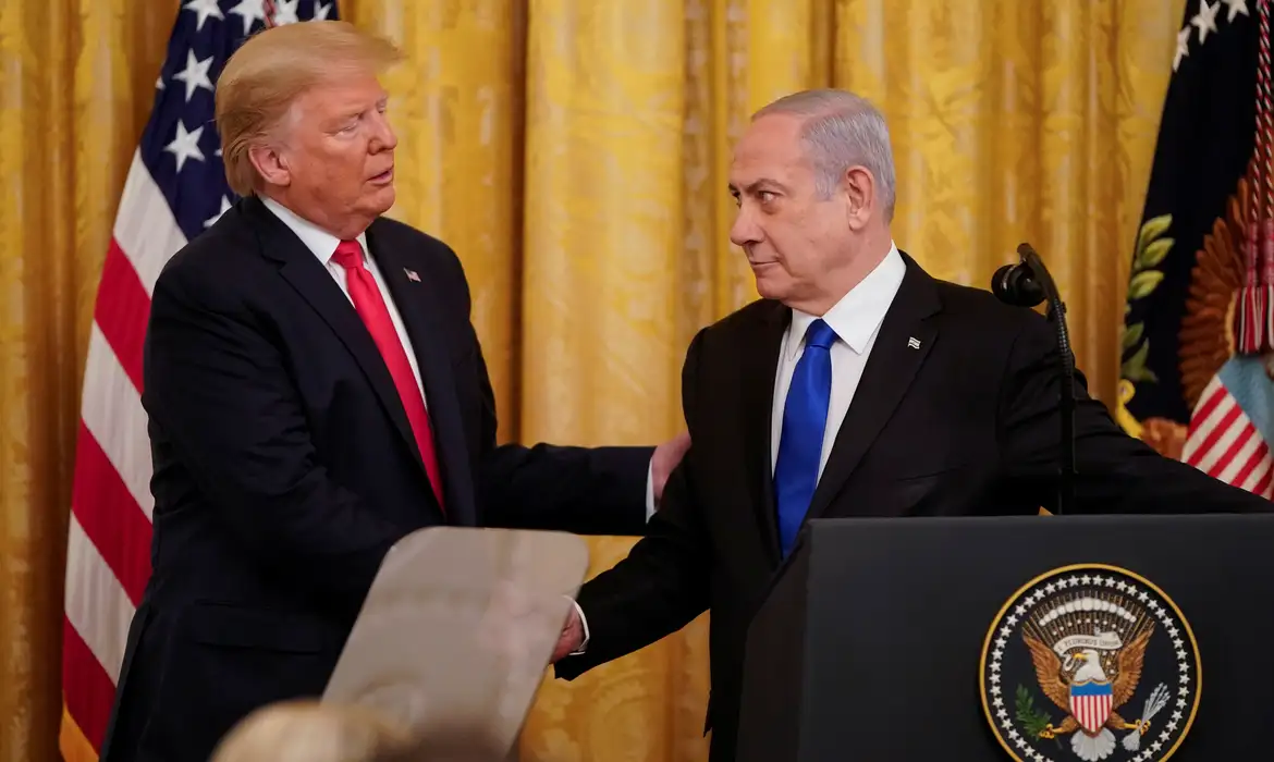 .Donald Trump e Benjamin Netanyahu