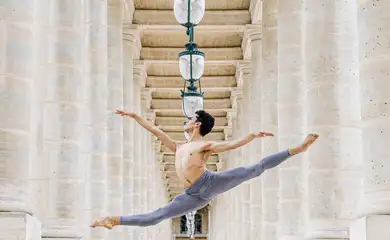 Brasília (DF), 01/08/2025 - Bailarino brasileiro Marcos Souza, contratado da Opera de Paris. Foto: Amanda Braide/Divulgação