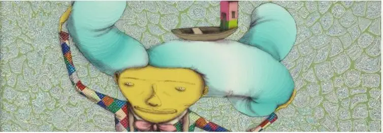 Reprodução Site CCBB Obra de osgemeos