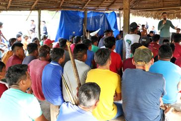 Indígenas dialogam com parceiros para recuperar áreas degradadas