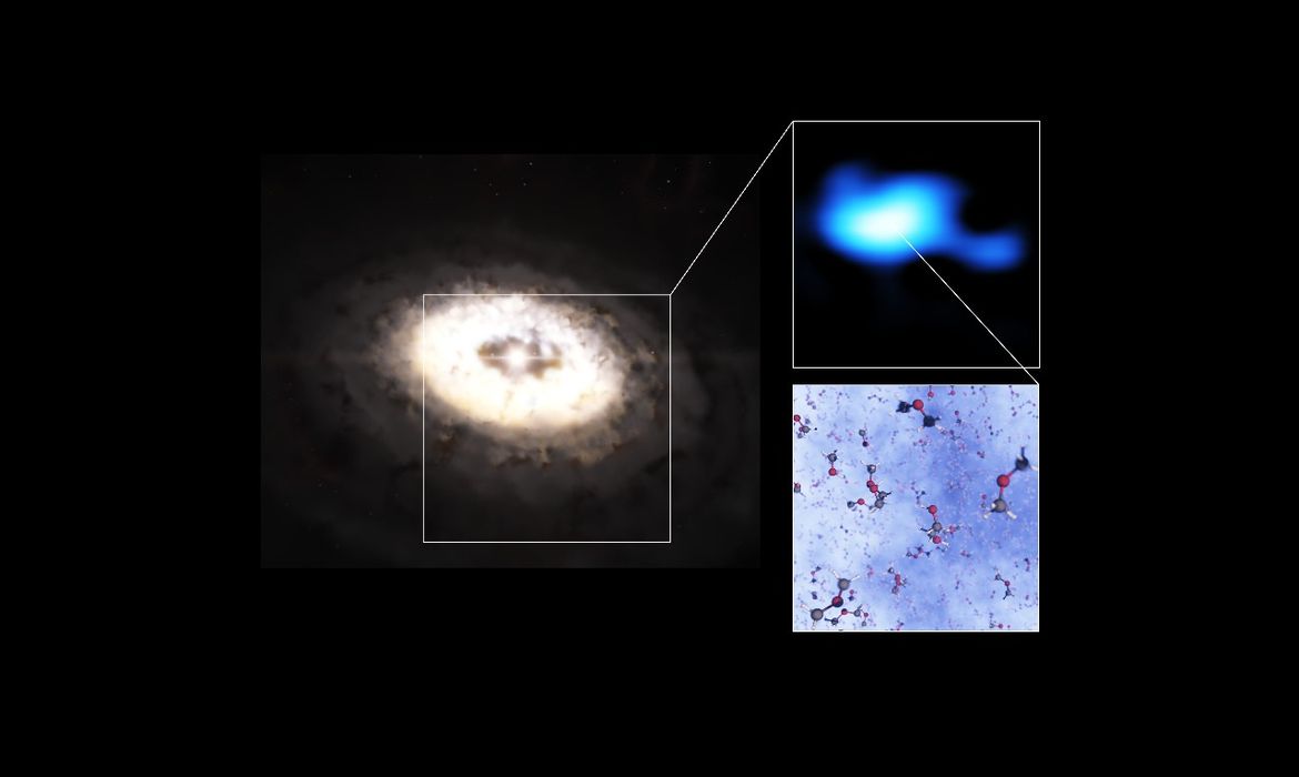 Astrônomas anunciam detecção de molécula inédita em disco de formação planetária