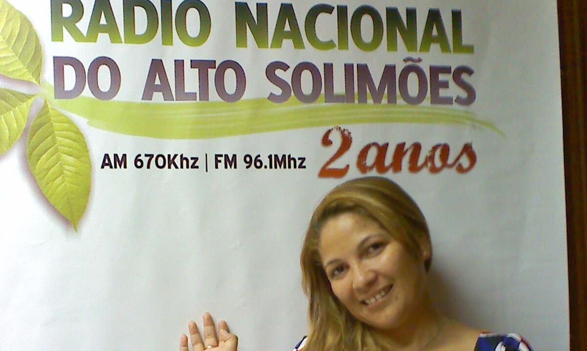 Radialista da Empresa Brasil de Comunicação (EBC) assassinada em 2013, Lana Micol.
Foto: Lana Micol/Facebook
