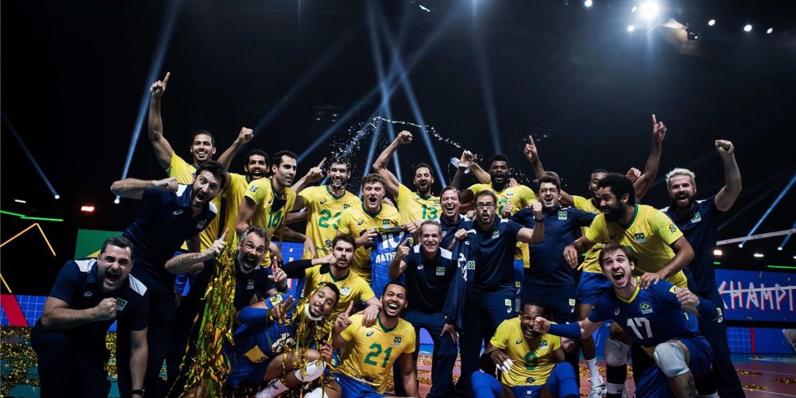 Les équipes brésiliennes rencontrent des adversaires dans la Volleyball Nations League