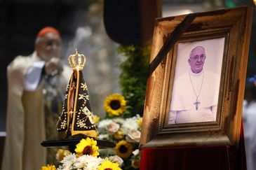 Rio de Janeiro (RJ), 21/04/2025 – O arcebispo do Rio de Janeiro, Cardeal Dom Orani João Tempesta, celebra missa em sufrágio do Papa Francisco na Catedral Metropolitana./Foto: Fernando Frazão/Agência Brasil Rio de Janeiro (RJ), 21/04/2025 – O arcebispo do Rio de Janeiro, Cardeal Dom Orani João Tempesta, celebra missa em sufrágio do Papa Francisco na Catedral Metropolitana.