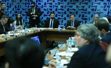 Brasília (DF), 26/08/2025  - Presidente da Câmara dos Deputados, Hugo Motta, durante reunião de líderes.  Foto: Lula Marques/Agência Brasil