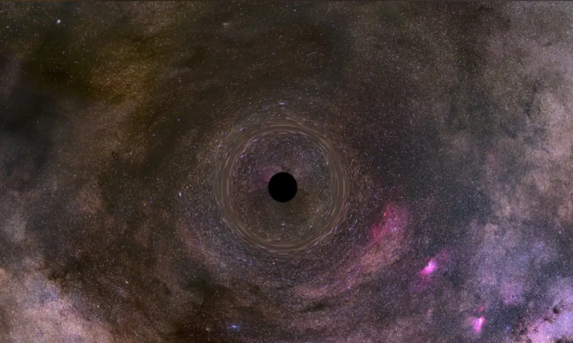 Hubble: Como um buraco negro isolado pode ''viajar'' pela Via Láctea