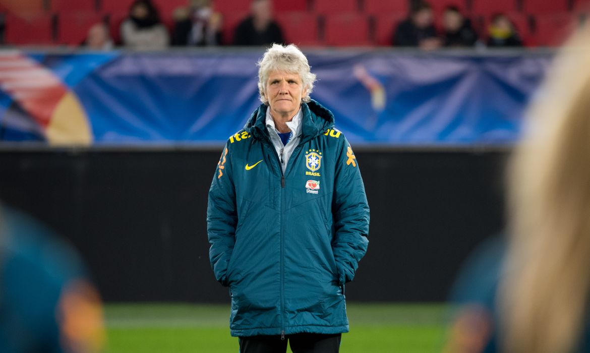 Pia Sundhage após jogo entre Brasil e Franca no Torneio da Franca