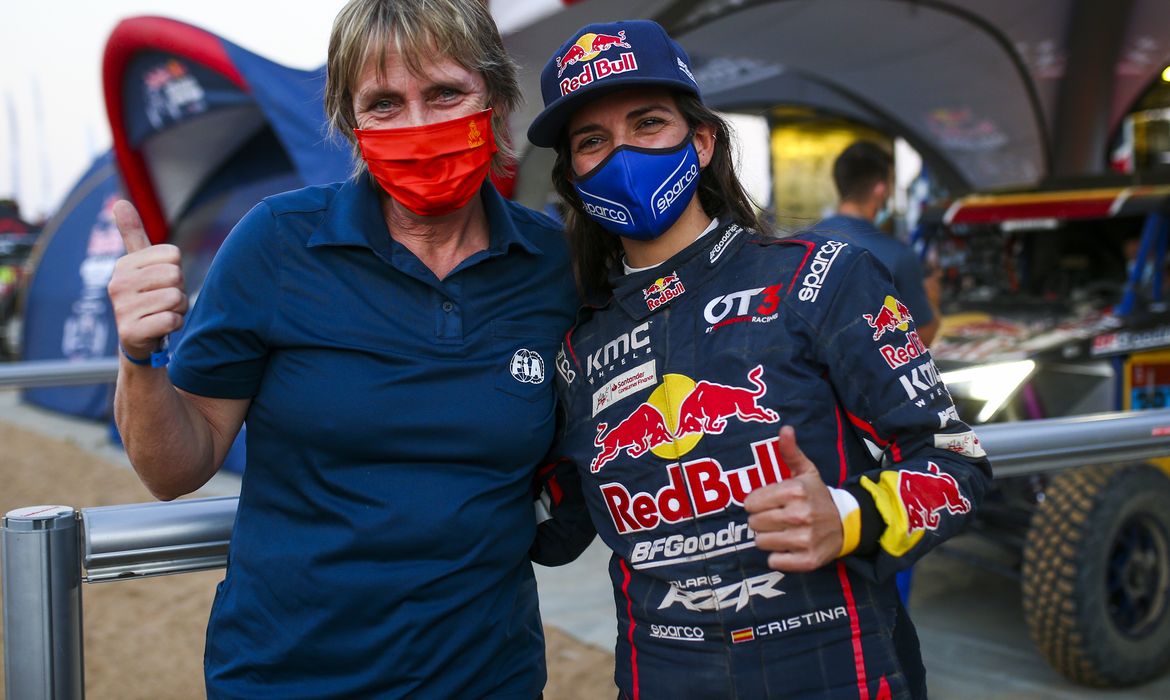 Cristina Gutierrez e Jutta Kleinschmidt - rali Dakar