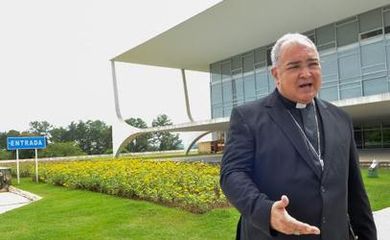 Dom Orani Tempesta no Palacio do Planalto