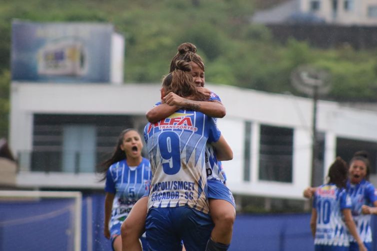 Andrielli Zambonin/Direitos Reservados Napoli-SC vence de virada, por 2 a 1, Botafogo -campeonato brasileiro feminino A2