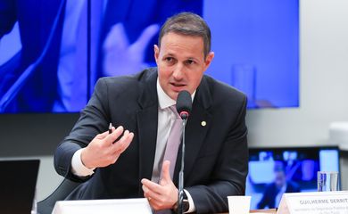 Brasília - 14/10/2025 -  Secretário de Segurança de São Paulo, Guilherme Derrite, debate PEC da Segurança Pública na Câmara Foto: Lula Marques/Agência Brasil.