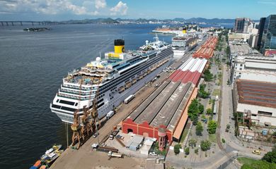 Rio de Janeiro (RJ), 29/11/2024 - Temporada de navios no Rio de Janeiro. Foto: Píer Mauá/Divulgação
