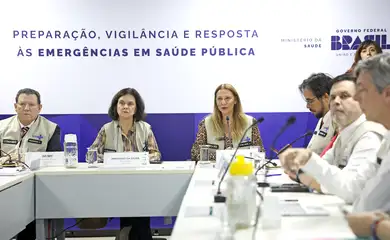 Brasília (DF), 15.08.2024 - A ministra da Saúde, Nísia Trindrade, fala durante instalação do Centro de Operações de Emergência em Saúde para coordenar ações de resposta à Mpox (COE-Mpox). Foto: José Cruz/Agência Brasil