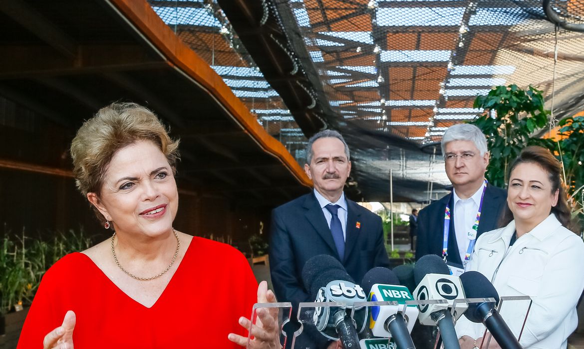 Milão - Itália, 11/07/2015. Presidenta Dilma Rousseff, durante visita ao Pavilhão Brasil na Expo Milão 2015. Foto: Roberto Stuckert Filho/PR