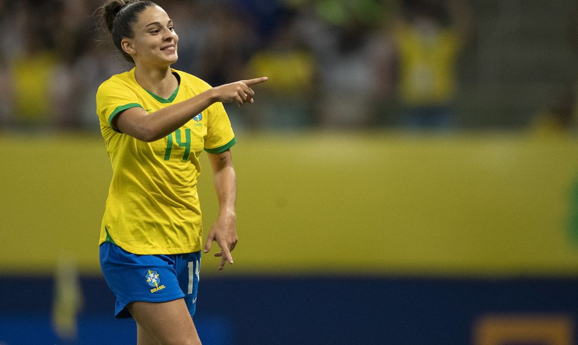 Que hora que é o jogo do Brasil Feminino sub-20?