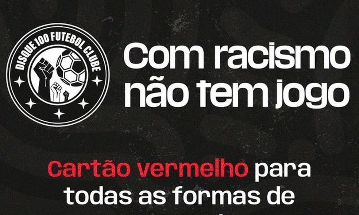 Campanha contra racismo no futebol