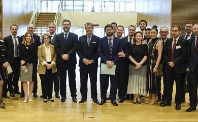 Delegação brasileira em Bruxelas para o fechamento do acordo de livre comércio entre Mercosul e União Europeia
