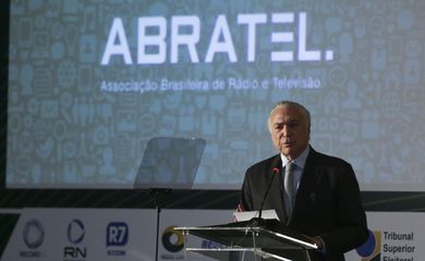 O presidente Michel Temer, abre o seminário nacional 