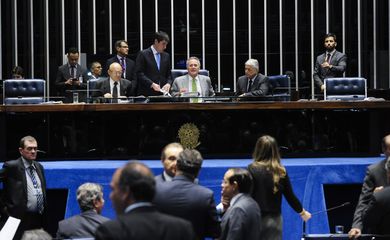 Brasília - Plenário do Senado durante sessão deliberativa ordinária (Jonas Pereira/Agência Senado)