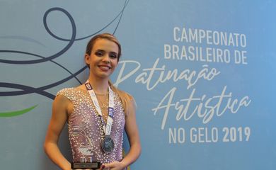 Patinadora brasileira Isadora Williams.