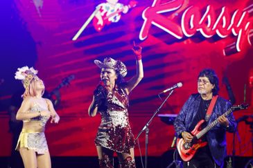 Belém (PA) 13/12/2024 - Show da cantora peruana Rossy War no Festival Psica 2024, na Cidade Velha. Foto: Fernando Frazão/Agência Brasil