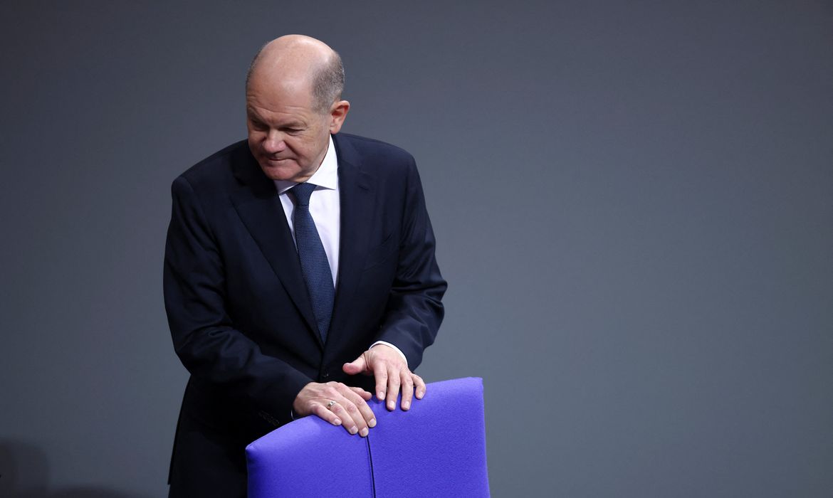 Chanceler alemão Olaf Scholz
16/12/2024
Reuters/Liesa Johannssen/Proibida reprodução