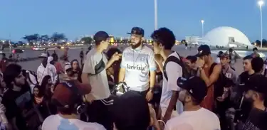 Batalhas de rimas no Museu da República