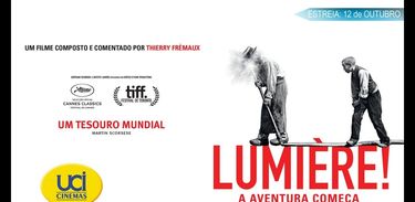 cartaz do filme Lumière! A Aventura Começa