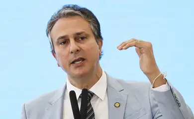 Brasília (DF), 10/06/2024 - O ministro da Educação, Camilo Santana, durante reunião com reitores de universidades federais e de institutos federais de ensino, no Palácio do Planalto. Foto: Marcelo Camargo/Agência Brasil