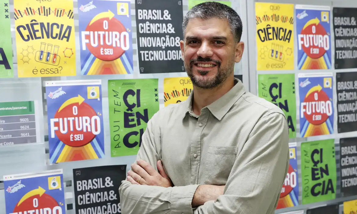 Brasília (DF), 28/03/2025 - Investimento em IA (inteligência artificial). Caetano Penna, diretor do CGEE - Centro de Gestão e Estudos Estratégicos. Foto: Bruno Peres/Agência Brasil