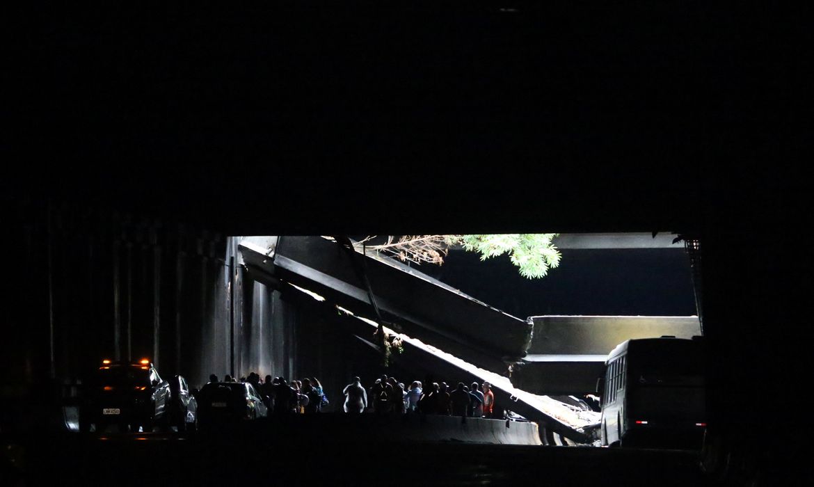 Tunel, Rio de Janeiro,desabamento