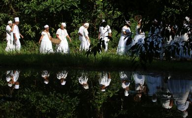 União dos Palmares (AL), 20/11/2023 - Festividades do Dia da Consciência Negra no Parque Memorial do Quilombo dos Palmares, na Serra da Barriga. Foto: Rovena Rosa/Agência Brasil