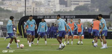 Treino da Seleção Brasileira