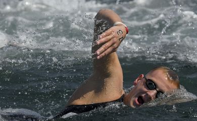 Holandês Ferry Weertman vence maratona aquática na Rio 2016