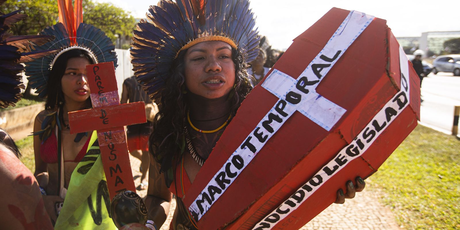 No Senado, indígenas dizem que marco temporal é inconstitucional