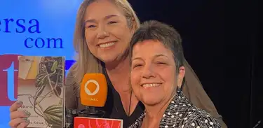 Katy Navarro e Heloísa Seixas no Conversa com o Autor
