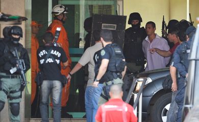 Homem faz refém em hotel na área central de Brasília (Fábio Rodrigues Pozzebom/Agência Brasil)
