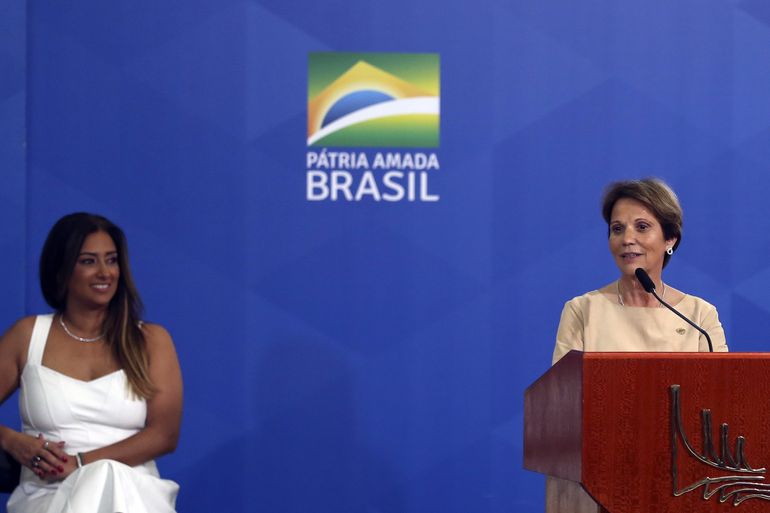 Novos ministros posse no Palácio do Planalto