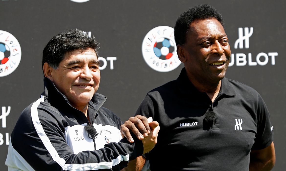 .Maradona e Pelé