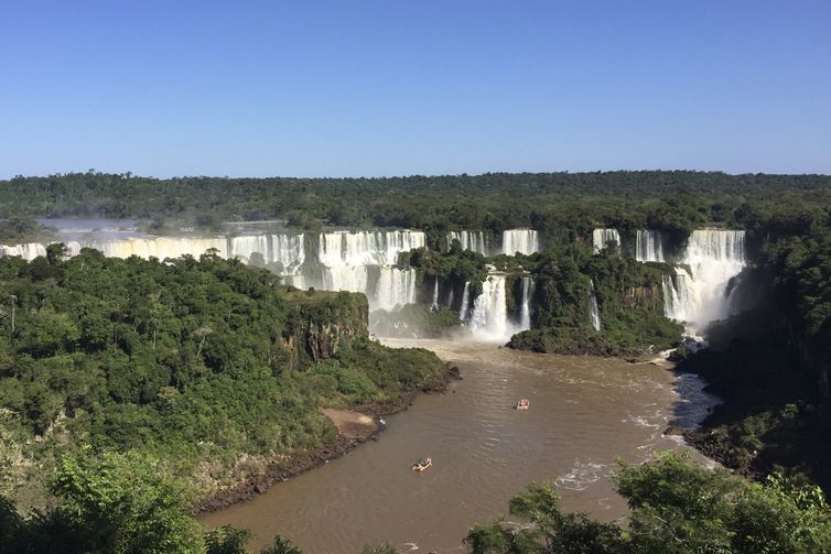 Cataratas do Iguaçu em Foz do Iguaçu/PR